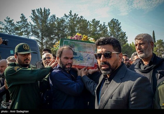 مراسم استقبال از پیکر سردار شهید غلامحسین غیب پرور