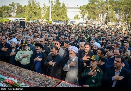 مراسم استقبال از پیکر سردار شهید غلامحسین غیب پرور