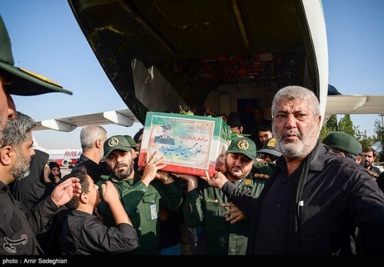 مراسم استقبال از پیکر سردار شهید غلامحسین غیب پرور