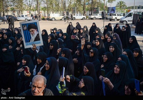 مراسم استقبال از پیکر سردار شهید غلامحسین غیب پرور