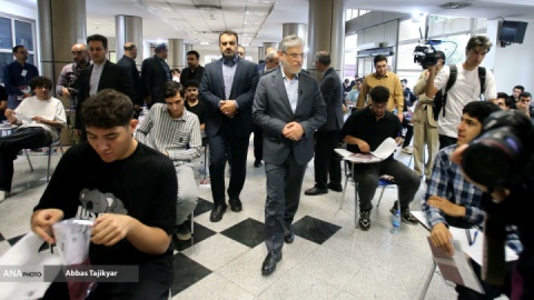 گزارش تصویری/ نوبت دوم کنکور سراسری ۱۴۰۴