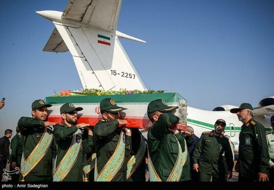 مراسم استقبال از پیکر سردار شهید غلامحسین غیب پرور