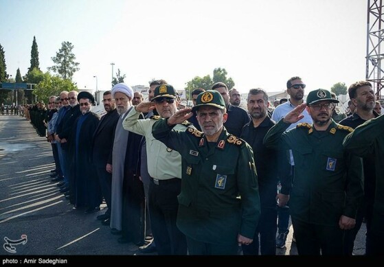 مراسم استقبال از پیکر سردار شهید غلامحسین غیب پرور