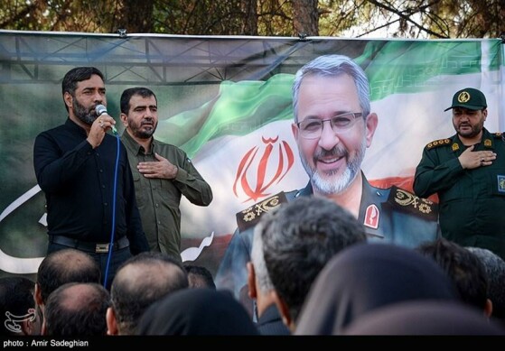 مراسم استقبال از پیکر سردار شهید غلامحسین غیب پرور