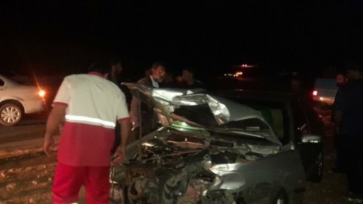 ۴ مصدوم در تصادف محور کوهرنگ به فارسان برجای ماند