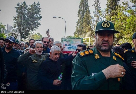 مراسم استقبال از پیکر سردار شهید غلامحسین غیب پرور