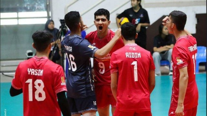ایران به فینال قهرمانی والیبال زیر ۱۶ سال آسیا صعود کرد
