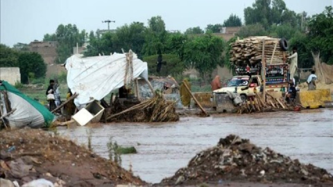 تلفات بارندگی‌های مرگبار در پاکستان به ۲۰۰ نفر رسید