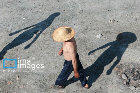 شنا در ارومیه «نیمهجان»