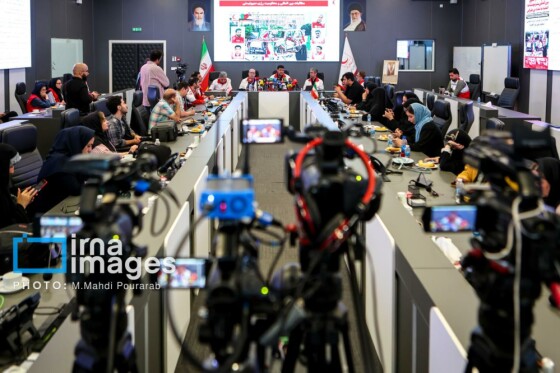 نشست خبری رئیس جمعیت هلال احمر