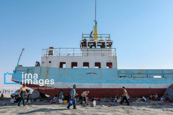 شنا در ارومیه «نیمهجان»