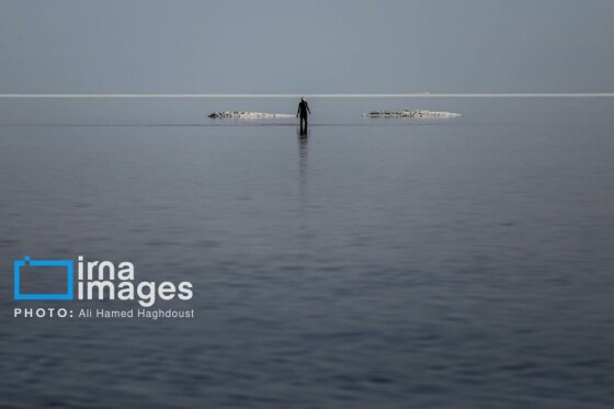 شنا در ارومیه «نیمهجان»