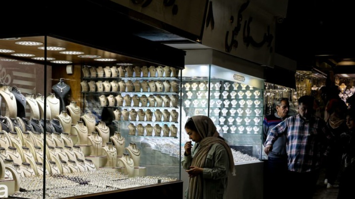 ریزش قیمت طلا در بازار تهران
