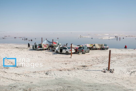 شنا در ارومیه «نیمهجان»