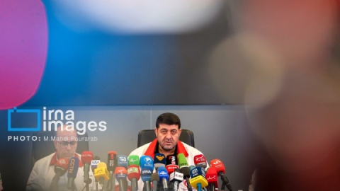 گزارش تصویری/ نشست خبری رئیس جمعیت هلال احمر