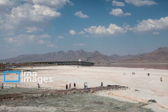 شنا در ارومیه «نیمهجان»