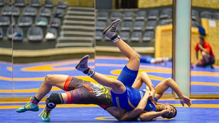 برگزاری اردوی تیم کشتی آزاد نوجوانان