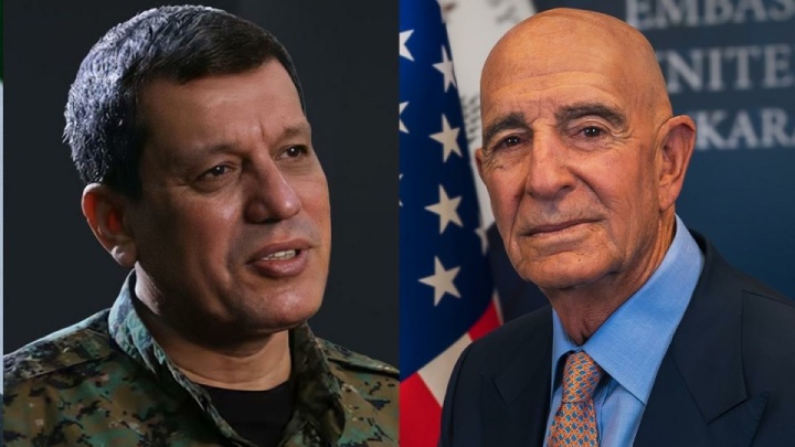 ”سوریه متحد” محور دیدار و رایزنی تام باراک و مظلوم عبدی