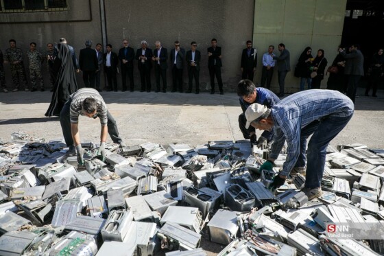 امحای ماینرهای غیرمجاز کشف شده در مشهد