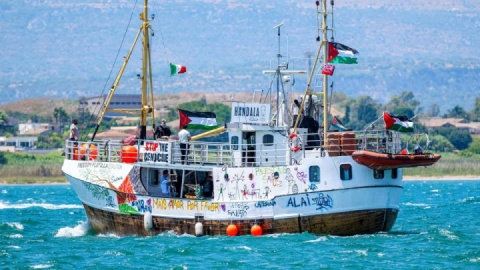 «حنظله» در راه غزه