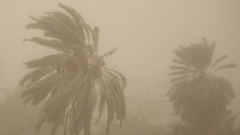 وزش باد شدید و گردوخاک در نیمه شرقی کشور