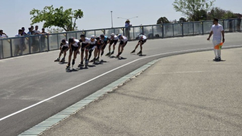 کاروان اسکیت ایران در راه قهرمانی آسیا