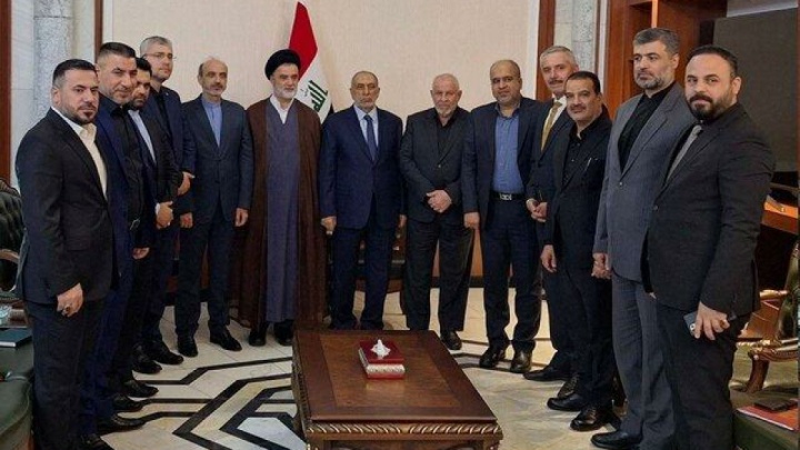 دیدار هیات پارلمانی ایران با رئیس مجلس نمایندگان و کمیته دفاع و امنیت عراق