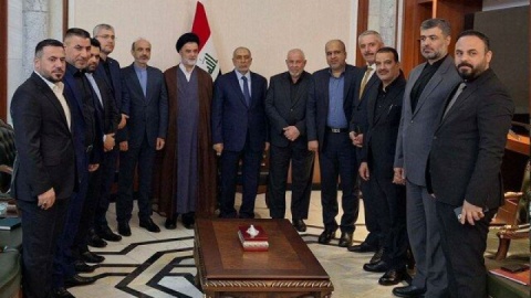دیدار هیات پارلمانی ایران با رئیس مجلس نمایندگان و کمیته دفاع و امنیت عراق