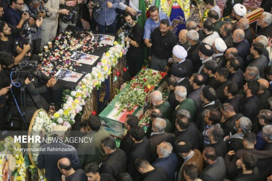 تشییع و تدفین پیکر مطهر سردار شهید «غلامحسین غیب پرور» در شیراز