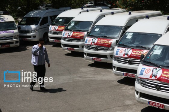 مراسم رژه خودرویی اورژانس اجتماعی