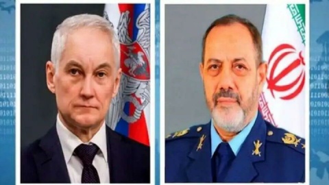 وزیران دفاع ایران و روسیه در مسکو ملاقات کردند