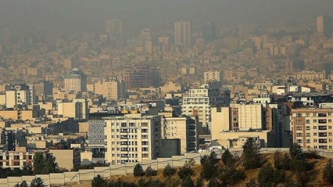 هوای تهران در وضعیت قرمز قرار گرفت