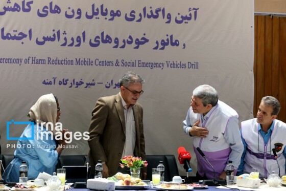 مراسم رژه خودرویی اورژانس اجتماعی