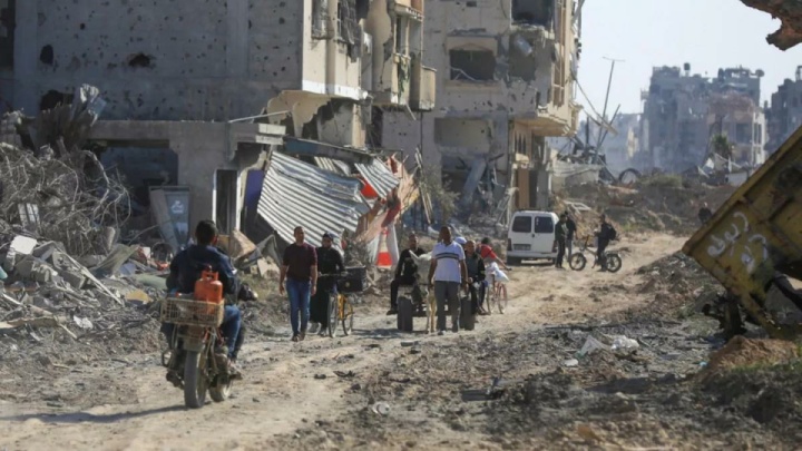 هجوم زمینی ارتش اسرائیل به دیرالبلح