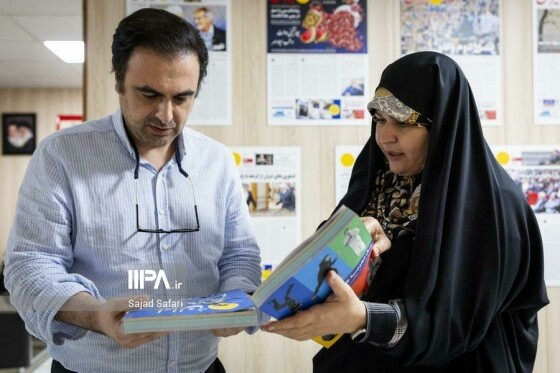 بازدید مدیرعامل موزه سینما از موسسه فرهنگی مطبوعاتی ایران