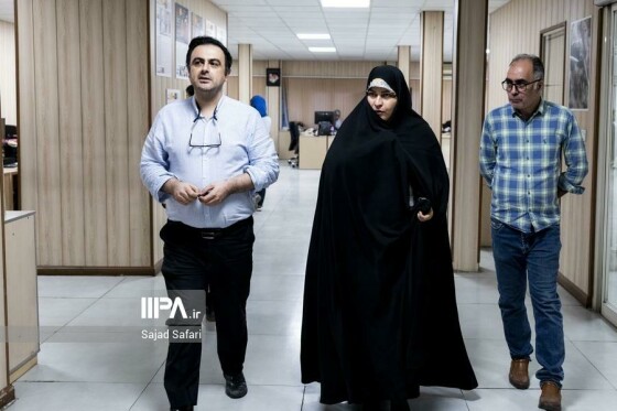 بازدید مدیرعامل موزه سینما از موسسه فرهنگی مطبوعاتی ایران