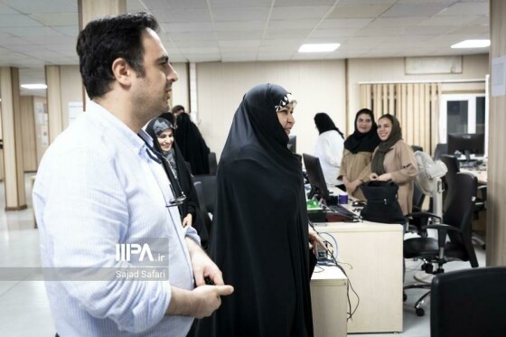 بازدید مدیرعامل موزه سینما از موسسه فرهنگی مطبوعاتی ایران