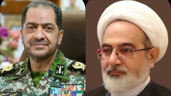 دیدار رئیس سازمان قضایی نیروهای مسلح با فرمانده قرارگاه پدافند هوایی خاتم الانبیاء