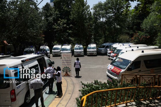 مراسم رژه خودرویی اورژانس اجتماعی