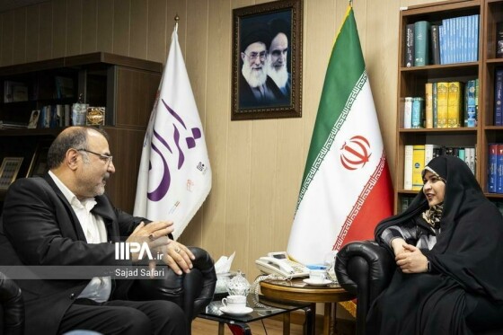 بازدید مدیرعامل موزه سینما از موسسه فرهنگی مطبوعاتی ایران