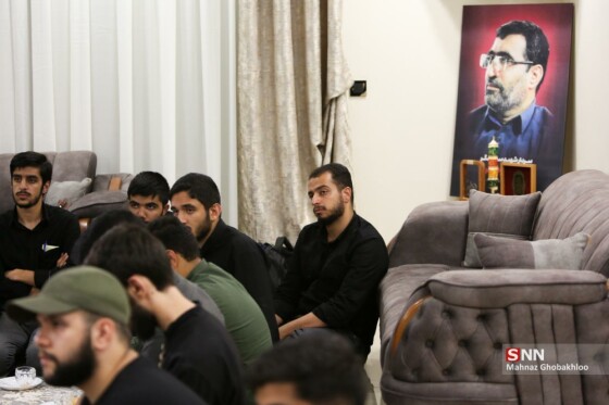 دیدار دانشجویان با خانواده سردار سرلشکر شهید محمود باقری