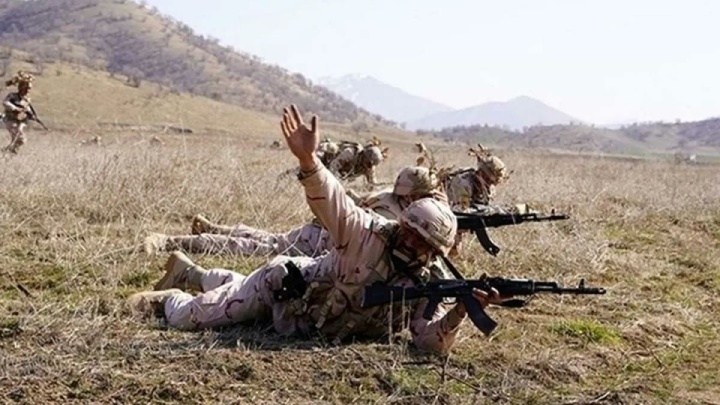 شهادت مرزبان مجاهد هنگ مرزی بانه در درگیری با گروهک معاند و ضدانقلاب