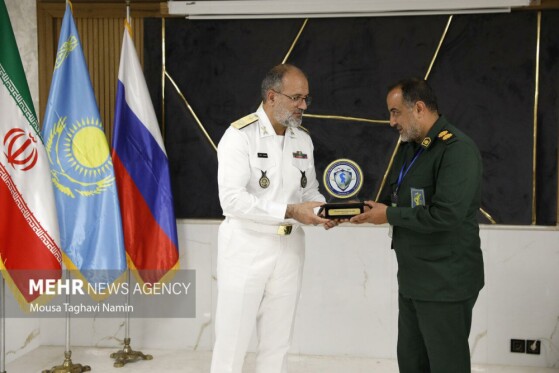 نشست توجیهی رزمایش مرکب امدادونجات 2025 دریای خزر