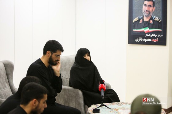 دیدار دانشجویان با خانواده سردار سرلشکر شهید محمود باقری