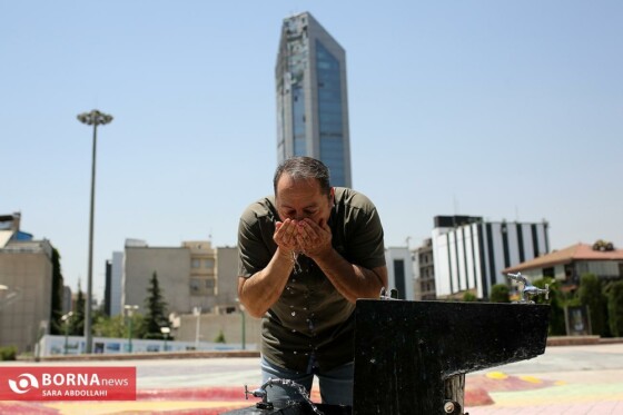 تهران ، ۴۰ درجه سانتیگراد