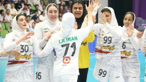 دختران هندبال ایران آماده برد مقابل هنگکنگ