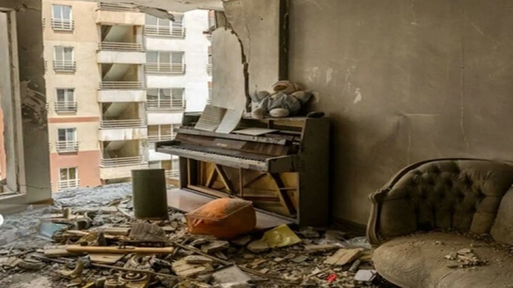 آواز زندگی از دل ویرانی