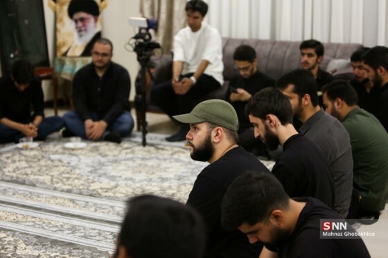 دیدار دانشجویان با خانواده سردار سرلشکر شهید محمود باقری