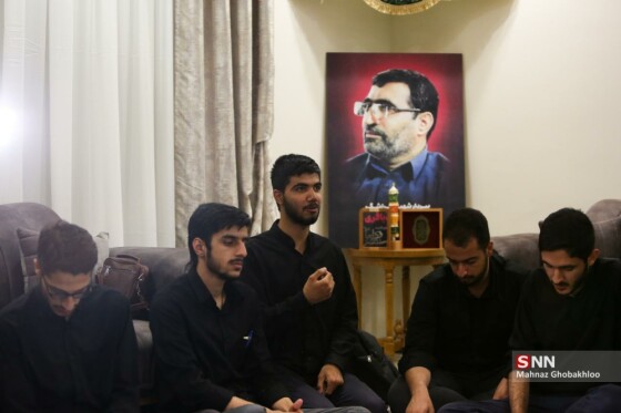 دیدار دانشجویان با خانواده سردار سرلشکر شهید محمود باقری