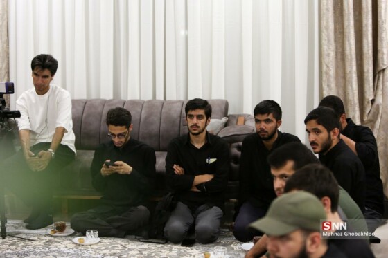 دیدار دانشجویان با خانواده سردار سرلشکر شهید محمود باقری